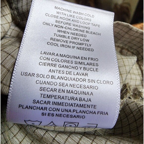 HABIT Mens Outdoor Shirt SPF 40+ Size XL Burnt Olive Color - Picture 9 of 9